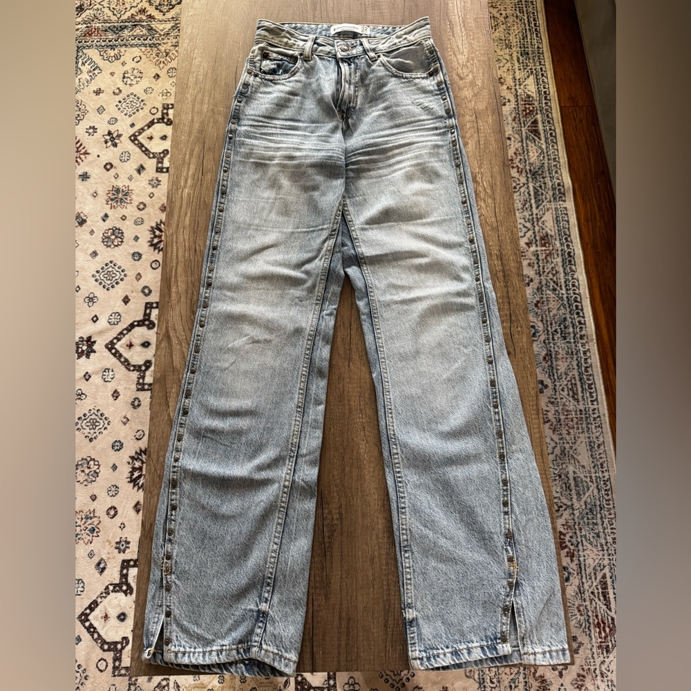 Stradivarius Light Blue Denim Jeans